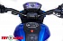 Мотоцикл Moto Sport YEG2763, синий  - миниатюра №9